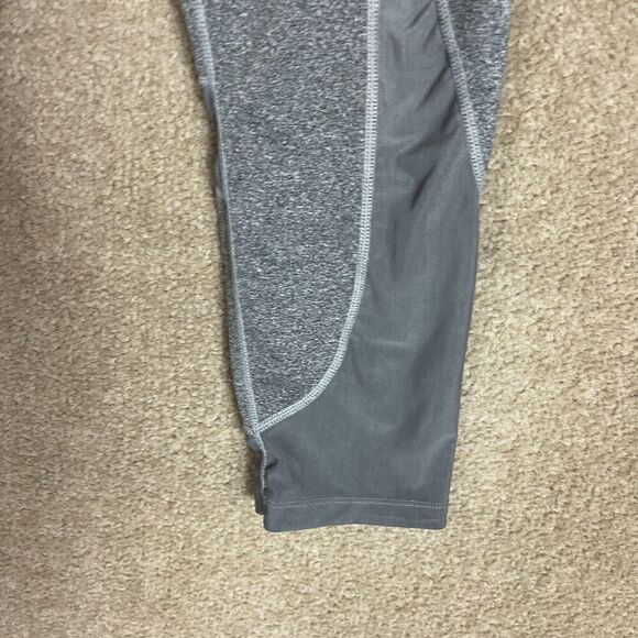Gymshark Sleek Sculpture Cropped Legging Womens XS Gray Dry Moisture Side Pocket - Picture 4 of 11